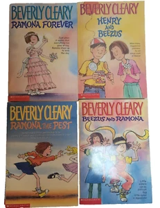 Lot of 8 books by Beverly Cleary - paperback - Foto 1 di 4