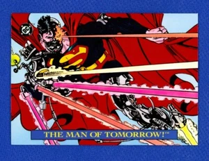1993 Skybox DC Bloodlines Embossed Chase Foil Card The Man Of Tomorrow #S2 of 4 - Bild 1 von 2