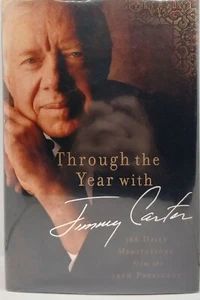 JImmy Carter Though The Year Signed FULL Signature First Edition - Picture 1 of 5