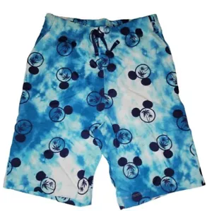 Disney Spotted Zebra Boys Blue Knit Jersey Play Shorts Size XXL Brand New - Picture 1 of 9