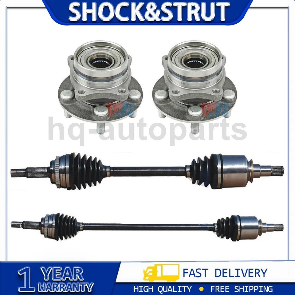 Eje CV + cojinete de cubo de rueda para Toyota Prius 2009 2008 2007 2006 2005 2004 Foto 1 de 4