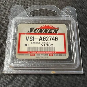 SUNNEN VSI-A02740 Carbide Insert Cutter Bade - NEW - FREE SHIPPING 🚚 - Picture 1 of 3