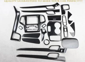 Kit de cubierta interior de fibra de carbono negro 20* para Jeep Grand Cherokee 2011-2021 - Imagen 1 de 12