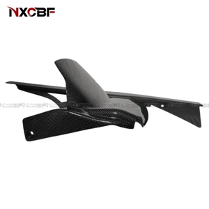 For 2021+ Pan America 1250 Carbon Fiber Rear Hugger w. Chain Guard Plain Weave - Bild 1 von 6