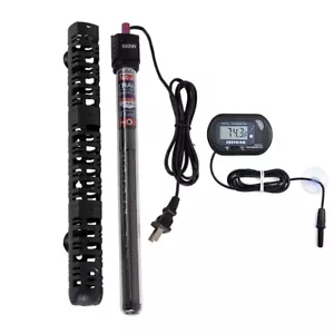 Submersible Aquarium Heater Auto Thermostat, 500W Fish Tank Heater with LCD Digi - Picture 1 of 12