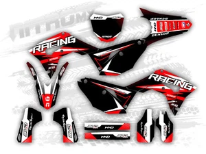Graphics Kit fits Honda CRF 250 R CRF 250R 2018 2019 2020 2021 Decals Stickers - Picture 1 of 1