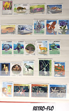Pack 23 Stamps Congo - Collection Former Vintage
