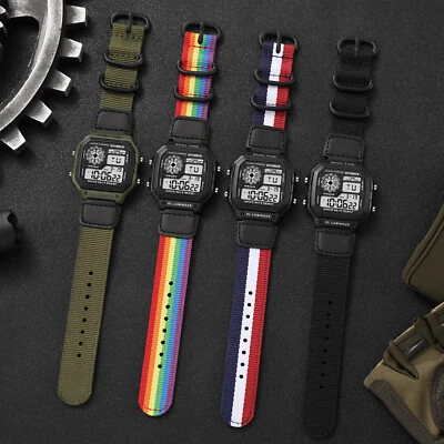 Reloj Deportivo Retro Hombre Impermeable Luminoso Reloj Pulsera Exterior Mejores Regalos Foto 1 de 4