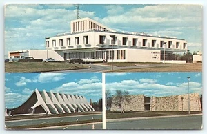 Mairie De Tracy Quebec Kanada 1990er Chrom Außen Multiview Postkarte - Bild 1 von 5