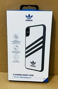 iPhone XS Max adidas Originals Snake White Phone Case  - Picture 1 of 3