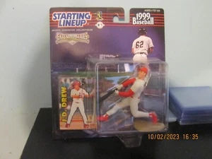 1998 STARTING LINEUP EXTENDED SERIES J.D.DREW ST. LOUISE CARDINALS - Foto 1 di 4
