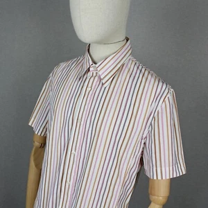 Camisa Moschino Jeans Manga Corta Logo Talla M L - Imagen 1 de 11