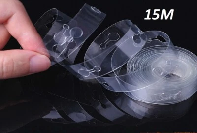 15M Balloon Strip Arch Party Connect Chain Plastic Tape Garland String Wedding