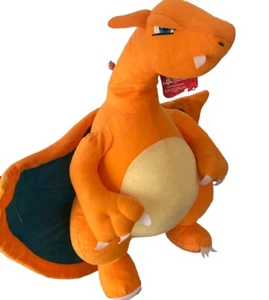 Pokémon Charizard Plush 22 Inch Dragon Orange New - Picture 1 of 9