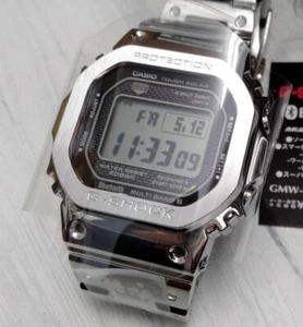 CASIO G-Shock GMW-B5000D-1JF Silver Bluetooth Full Metal Men's Watch Japan New - Picture 1 of 6