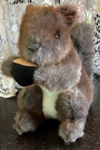 Plüschtier Aurora graues Eichhörnchen 10 Zoll Miyoni lebensecht Stofftier Spielzeug - Bild 1 von 4