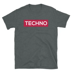 Techno T-Shirt, Detroit Minimal Underground Shirt - Imagen 1 de 4