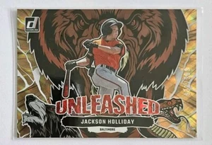 Jackson Holliday RC /999 Unleashed Case Hit Panini Donruss 2023-24 - Bild 1 von 2