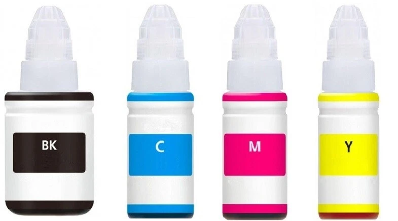 4 x RECARGA TINTA COMPATIBLE Canon Maxify GX6010 GX6020 GX7010 GX7020 GX6050 GX7050 Foto 1 de 1