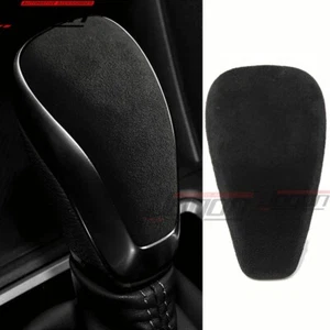 Suede Console Gear Shift Knob Covers For Subaru XV Forester 2019 2020 2021 2022+ - Picture 1 of 11