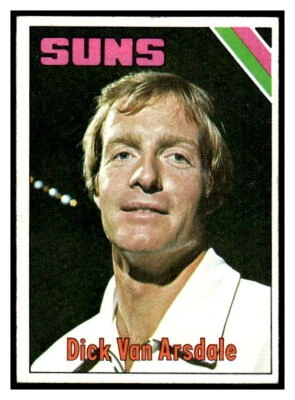 1975-76 Topps 150 Dick Van Arsdale Phoenix Suns NBA ABA basketball card - Image 1 of 2