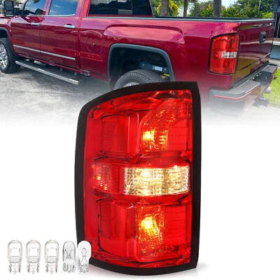 Conjunto de luz trasera de fábrica para GMC Sierra 1500 2500HD 3500 2014-2018 lámpara de freno Foto 1 de 4