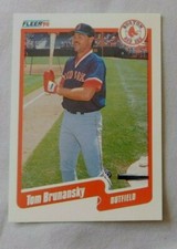 1990 Fleer Update Baseball Card Pick one