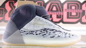 NEU Adidas Yeezy QNTM Sea Teal Größe 10,5 Quantum grau schwarz Schuhe Gummi YZY GY7926 - Bild 1 von 8