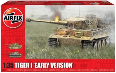 Airfix A1363 Carro Armato Tiger-1 "Early Version" 1:35 Model Kit Hobby Nuovo - Immagine 1 di 3