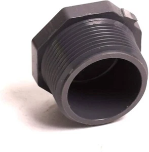 3/4 Inch Threaded PVC Plug SCH 80 - Picture 1 of 2