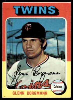 1975 TOPPS GLENN BORGMANN MINNESOTA TWINS #127 - Image 1 of 2