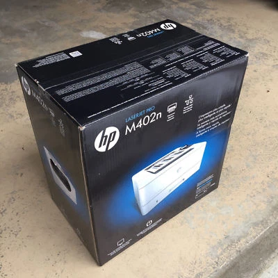 Brand New HP LaserJet Pro M402n B&W Network Laser Printer  40PPM NIB - Image 1 of 2