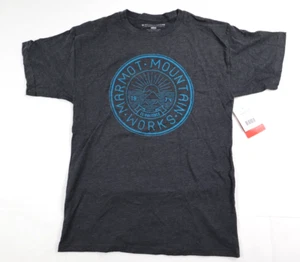 Marmot Men's Medium (M) X Thread Rey Knolls Charcoal Heather Graphic T-Shirt Tee - Picture 1 of 11