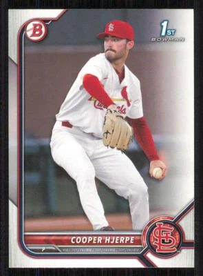 2022 Bowman Draft #BD95 Cooper Hjerpe - Image 1 of 2