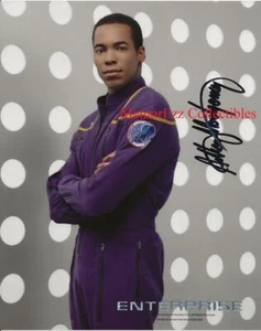 STAR TREK ENTERPRISE Anthony Montgomery SIGNED Autograph 8x10 Color Photo - Picture 1 of 1