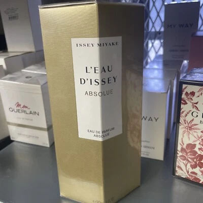 Issey Miyake l'Eau d'Issey Absolue (oro 3,0 oz/90 ml eau de parfum para mujer nuevo  Foto 1 de 3