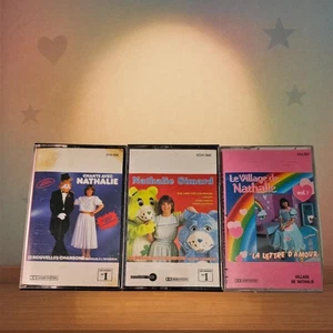 Nathalie Simard Cassette Lot Chante Avec + Mes Amis + Le Village Vol 1 Vintage - Picture 1 of 6