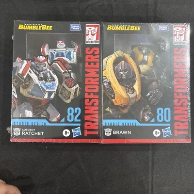 Transformers Generations Studio Series "Ratchet" 82 & "Brawn" 80 Deluxe 2-Pack - Image 1 of 4