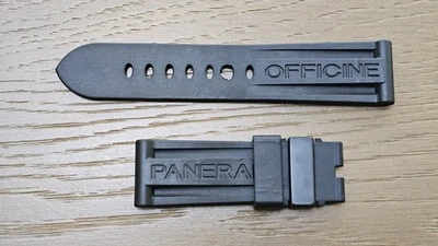 Correa de reloj Panerai 24mm goma original Foto 1 de 2