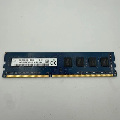 SK Hynix 8Gb PC3 12800U 2Rx8 - HMT41GU6AFR8C - Image 1 of 4