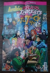 2025 ARCHIE Vs. Minor ThreaTS POSTER Dark Horse COMICS PROMO 17"x11" DOUBLE-SIDE - Picture 1 of 2