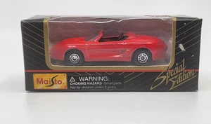 Ford Mustang Mach III Convertible Maisto Special Edition 1/64 (Red) - Picture 1 of 6