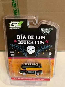 Greenlight Hobby Exclusive Volkswagen panel Van DIA DE LOS MUERTOS 2025 - Picture 1 of 1