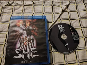 She (Blu-ray, 1984) OOP BLU RAY KINO LORBER LOW PRICE DISC IN EXCELLENT CONDITIO - Bild 1 von 2