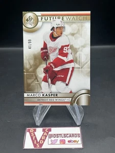 23/24 SP Authentic - MARCO KASPER GOLD FUTURE WATCH /99 #105 Red Wings - Picture 1 of 2