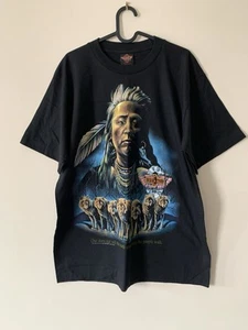 Rock Eagle Vintage 1997 NEW Deadstock T Shirt Large 22” Pit Single Stitch Wolf - Picture 1 of 7