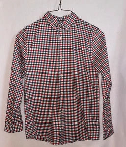 Jungen Vineyard Vines / rot, blau, grün und weiß kariert / LS Hemd XL (18) - Bild 1 von 4