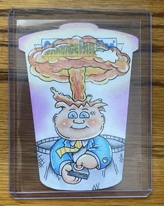 2024 Topps Garbage Pail Kids Adam Bomb Sketch Card By Paul Reynolds - Picture 1 of 2