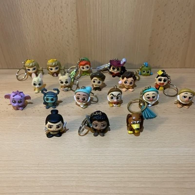 Disney Doorables Lot Of 19 Keychain Craft Princess - Image 1 of 4