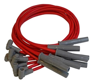 MSD 31869 Super Conductor Spark Plug Wire Set, Red - Picture 1 of 1